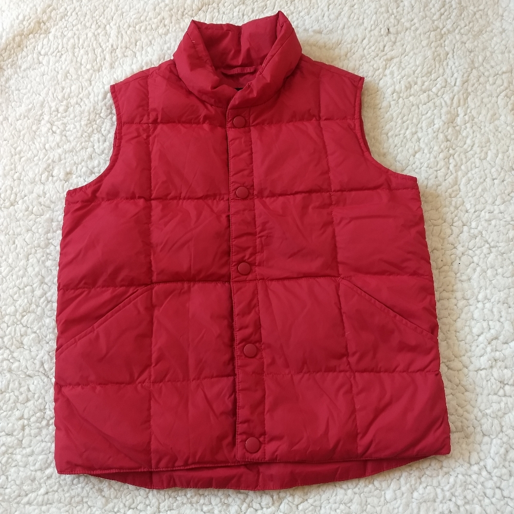 Lands End Puffer Vest Unisex Size L Kids